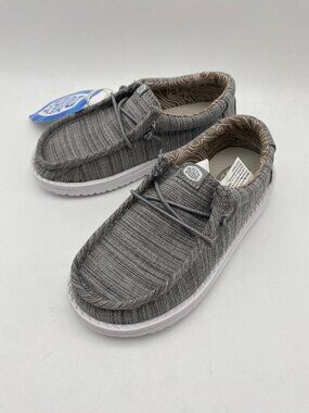 HEY DUDE WALLY TODDLER BLEND LINEN #40160-270 US KIDS SIZE TD10